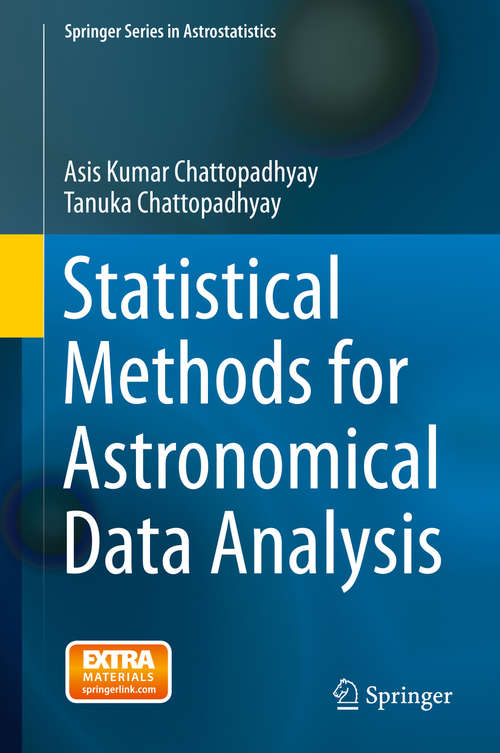 Book cover of Statistical Methods for Astronomical Data Analysis
