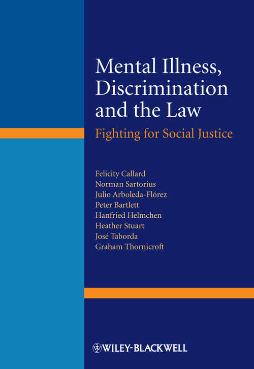 Mental Illness, Discrimination and the Law
