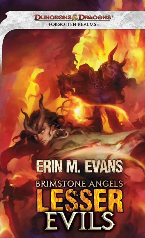 Book cover of Lesser Evils (Neverwinter: Brimstone Angels #2)