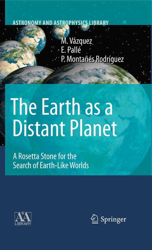 Book cover of The Earth as a Distant Planet