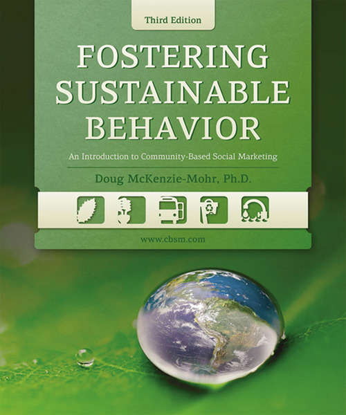 Book cover of Fostering Sustainable Behavior