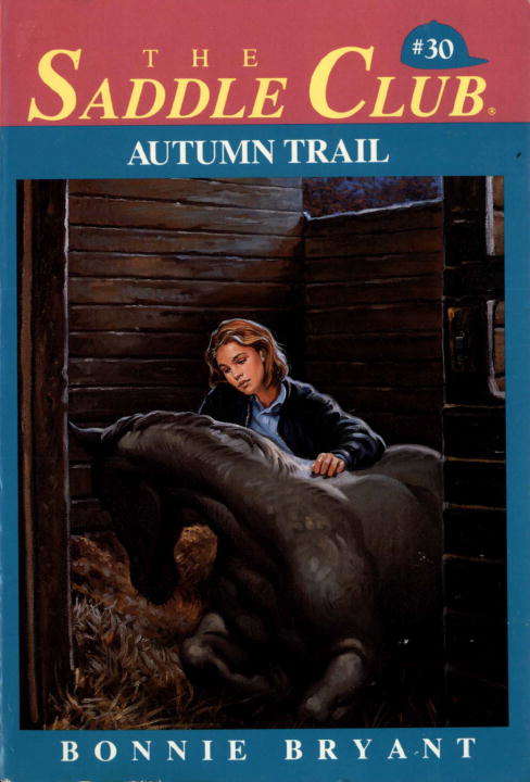 Book cover of Autumn Trail (Saddle Club #30)