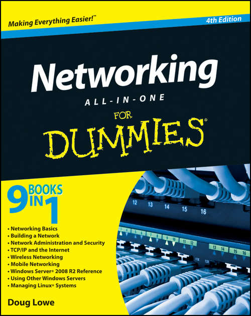 Book cover of Networking All-in-One For Dummies, 4th Edition