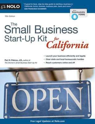 Book cover of Small Business Start-Up Kit for California, The