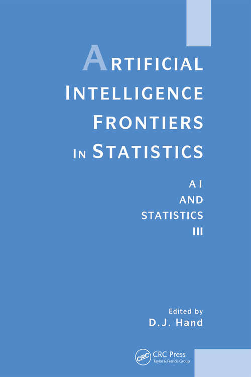 Artificial Intelligence Frontiers in Statistics: Al and Statistics III