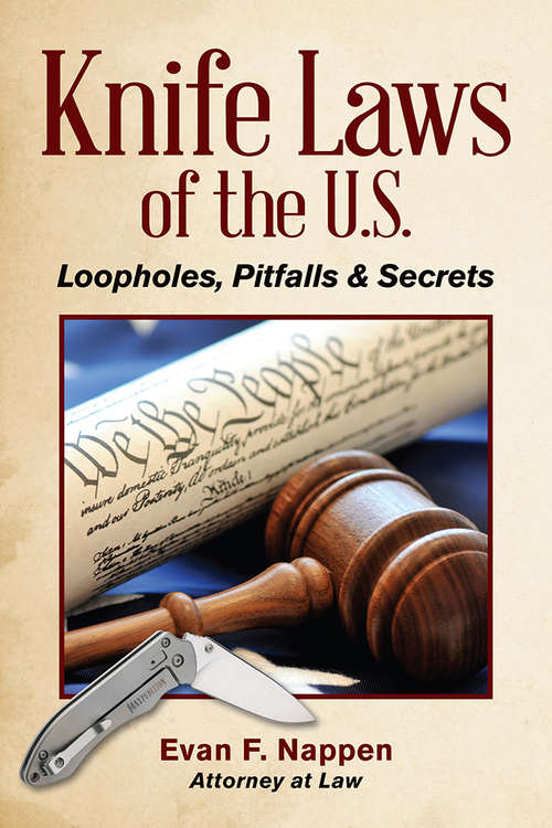 Book cover of Knife Laws of the U.S.