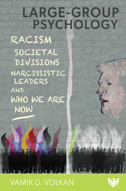 Book cover of Large-Group Psychology: Racism, Societal Divisions, Narcissistic Leaders and Who We Are Now