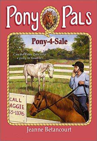 Book cover of Pony-4-Sale (Pony Pals #30)