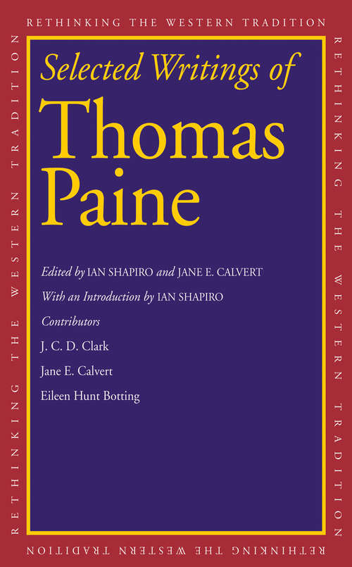 Selected Writings of Thomas Paine