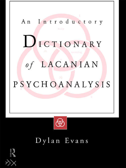Book cover of An Introductory Dictionary of Lacanian Psychoanalysis