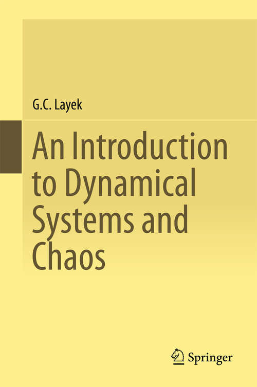 Book cover of An Introduction to Dynamical Systems and Chaos