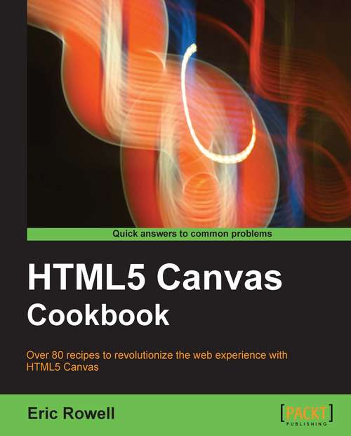 Book cover of HTML5 Canvas Cookbook