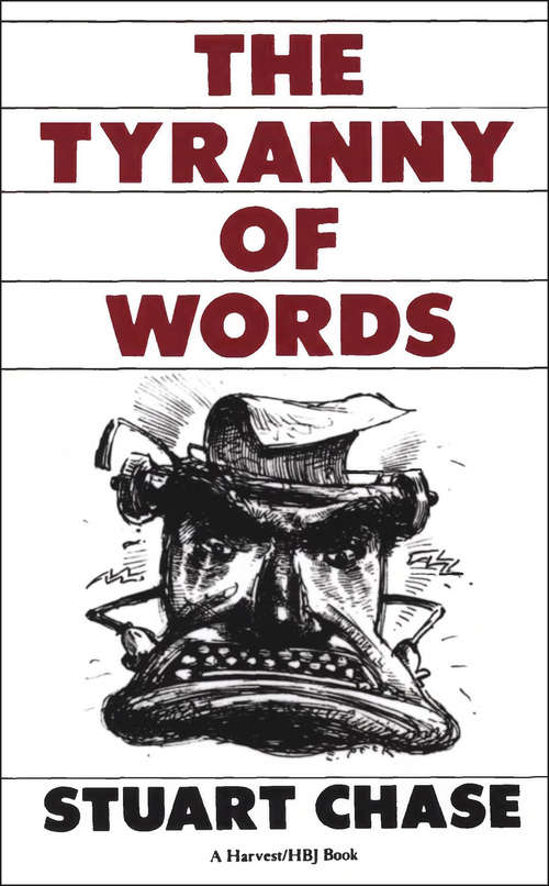 Book cover of The Tyranny of Words
