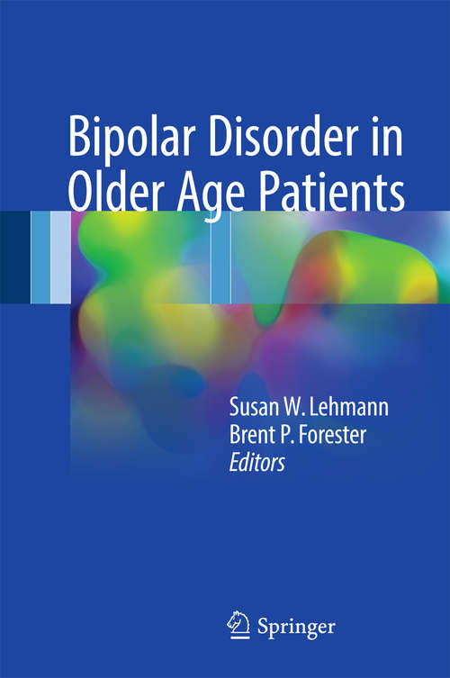 Book cover of Bipolar Disorder in Older Age Patients