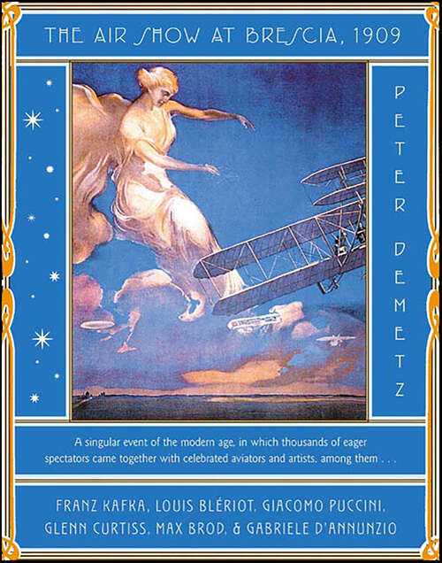 Book cover of The Air Show at Brescia, 1909