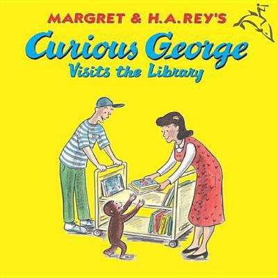 Book cover of Curious George Visits the Library