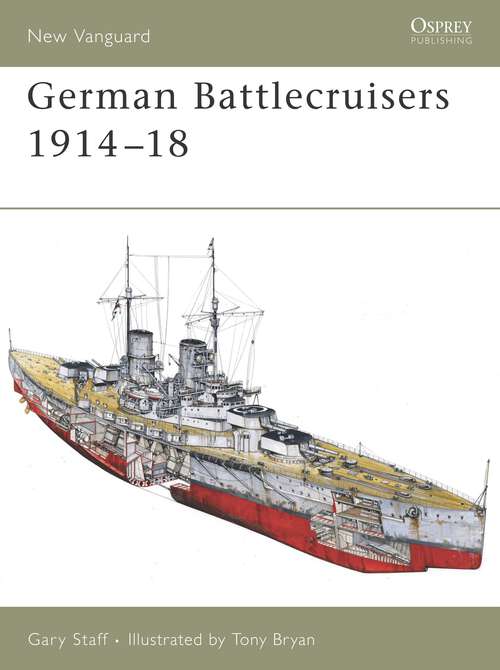 Book cover of German Battlecruisers 1914-18