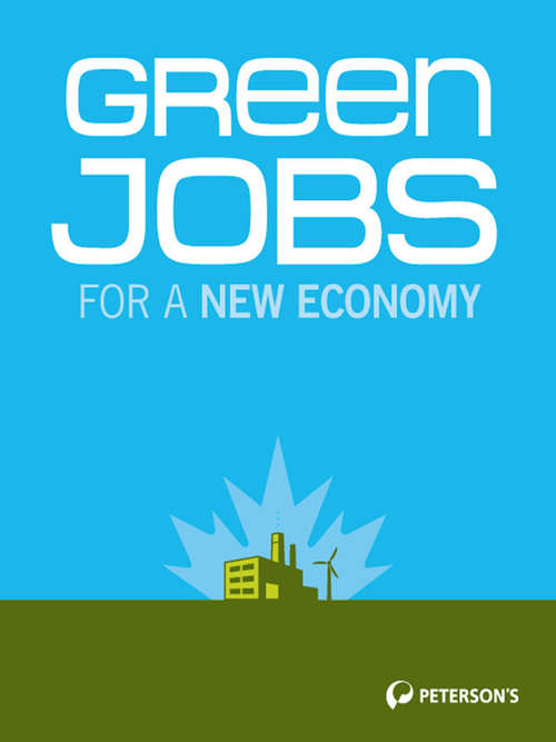 Book cover of Green Jobs for a New Economy