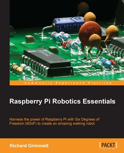 Book cover of Raspberry Pi Robotics Essentials