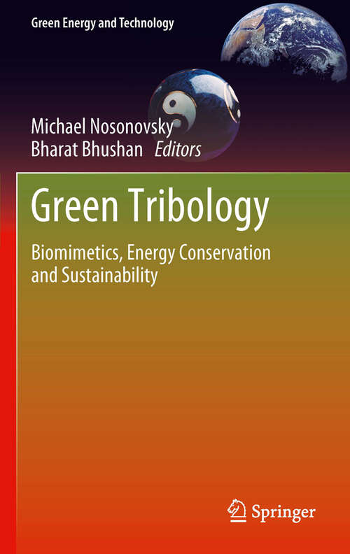 Book cover of Green Tribology