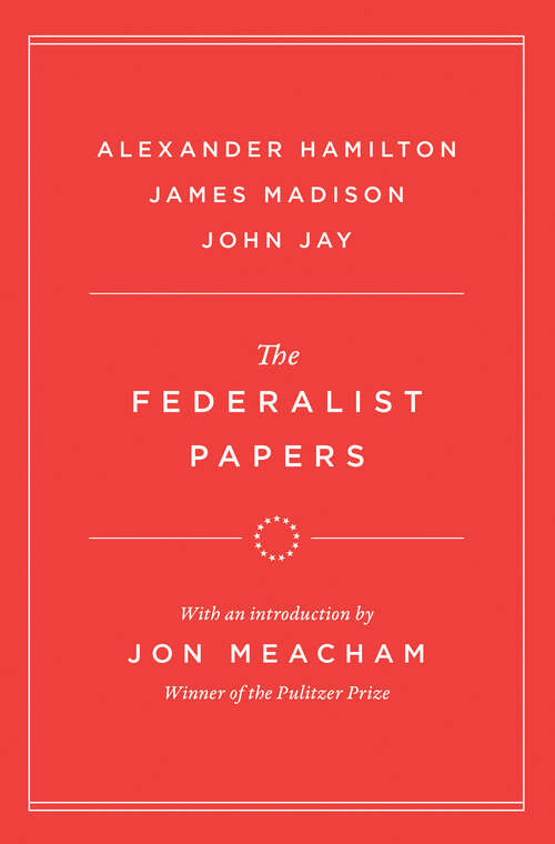 Book cover of The Federalist Papers