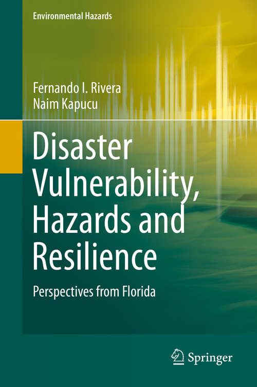 Book cover of Disaster Vulnerability, Hazards and Resilience