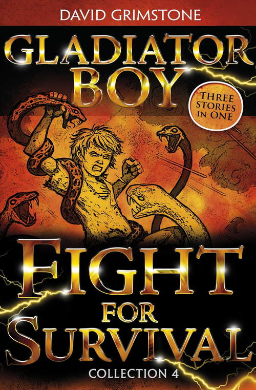 Book cover of Gladiator Boy: Fight for Survival: Three Stories in One Collection 4 (Gladiator Boy #4)