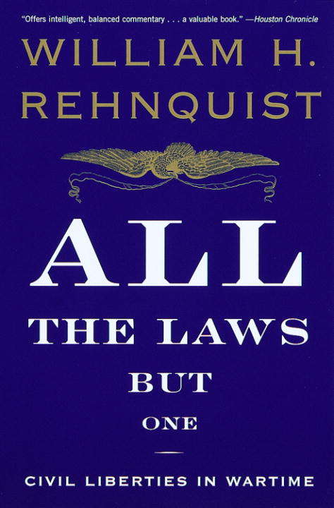 Book cover of All the Laws but One