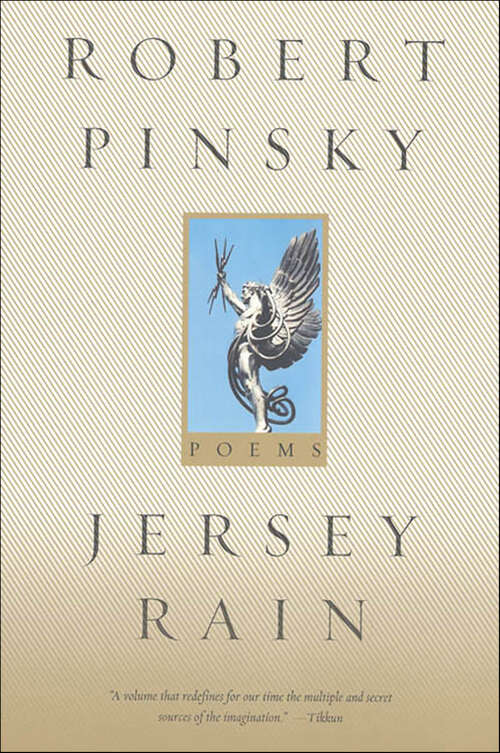 Book cover of Jersey Rain: Poems