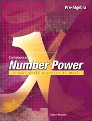 Book cover of Number Power 10: Pre-Algebra