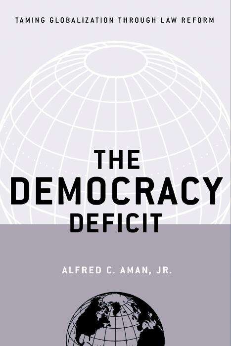 Book cover of The Democracy Deficit