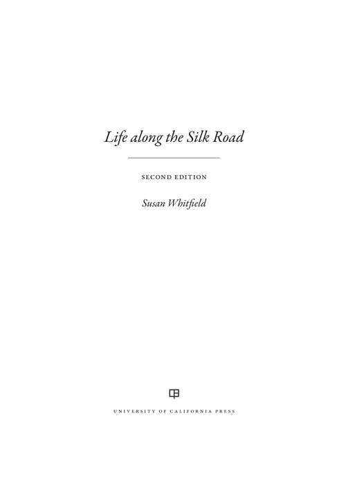 Book cover of Life along the Silk Road