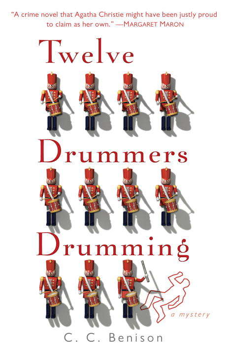 Book cover of Twelve Drummers Drumming: A Father Christmas Mystery (Father Christmas #1)