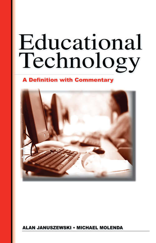 Book cover of Educational Technology: A Definition with Commentary (2)