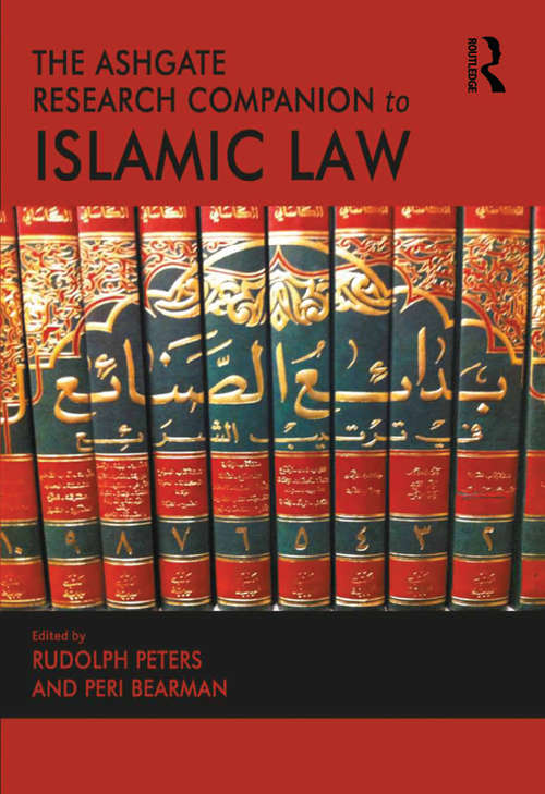 Book cover of The Ashgate Research Companion to Islamic Law