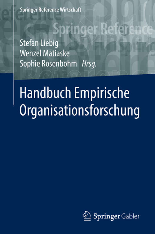 Handbuch Empirische Organisationsforschung