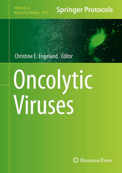 Oncolytic Viruses (Methods in Molecular Biology #2058)