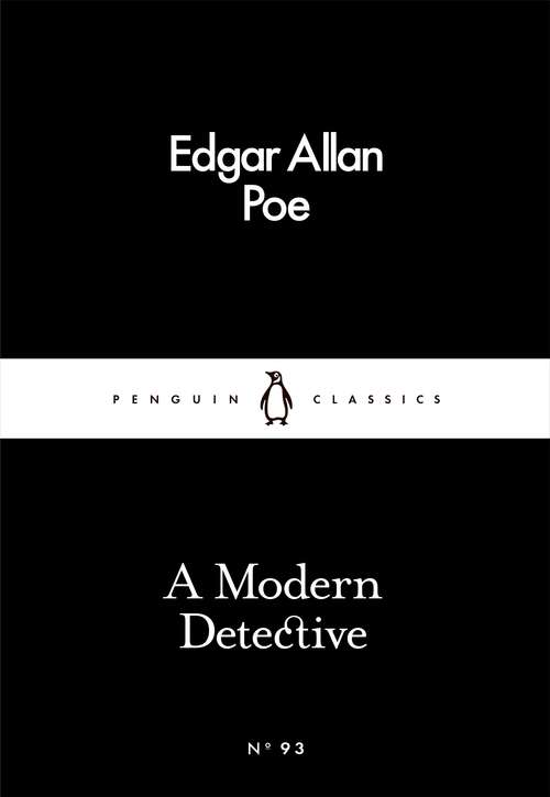 Book cover of A Modern Detective (Penguin Little Black Classics)