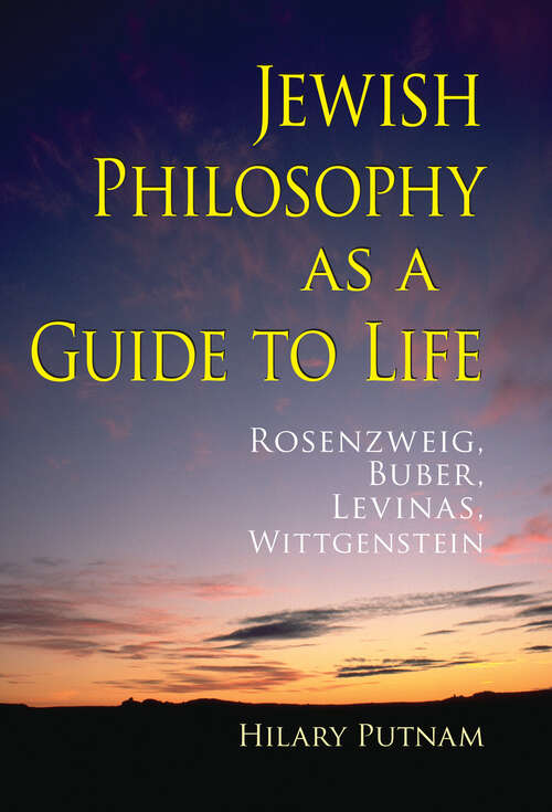 Book cover of Jewish Philosophy as a Guide to Life