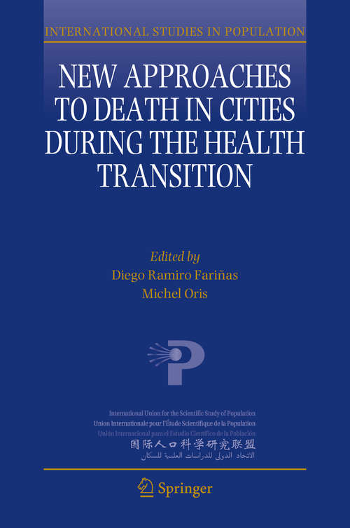 Book cover of New Approaches to Death in Cities during the Health Transition