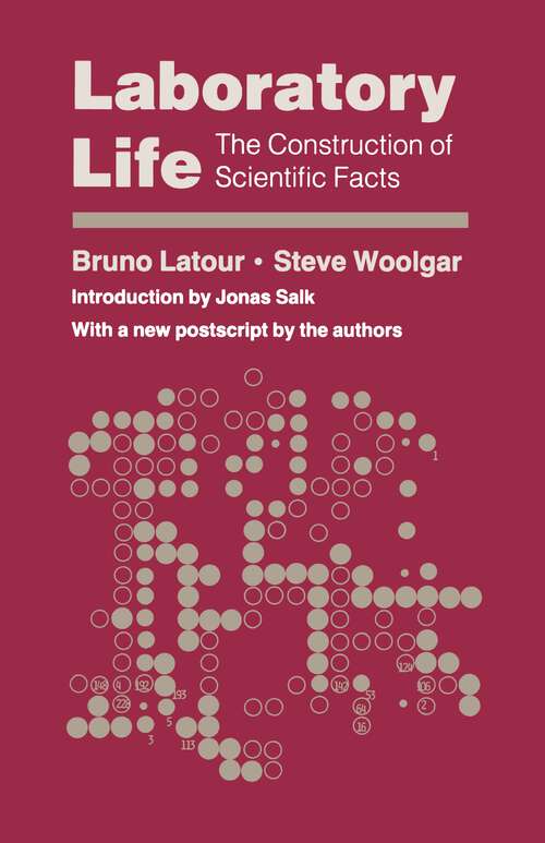 Book cover of Laboratory Life