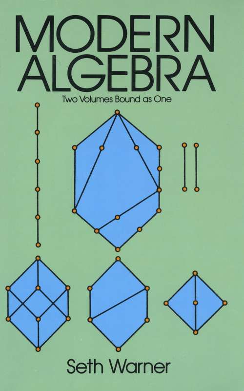 Book cover of Modern Algebra