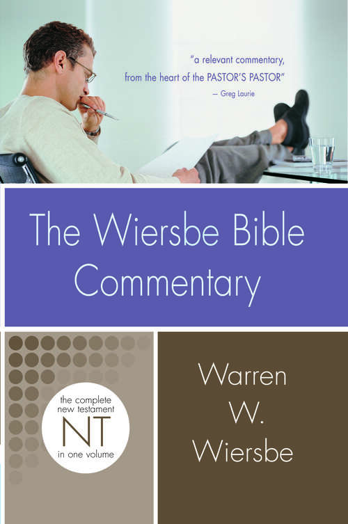 Book cover of Wiersbe Bible Commentary NT