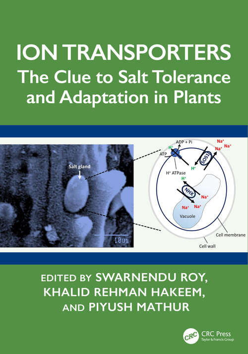 Book cover of Ion Transporters: The Clue to Salt Tolerance and Adaptation in Plants (1)