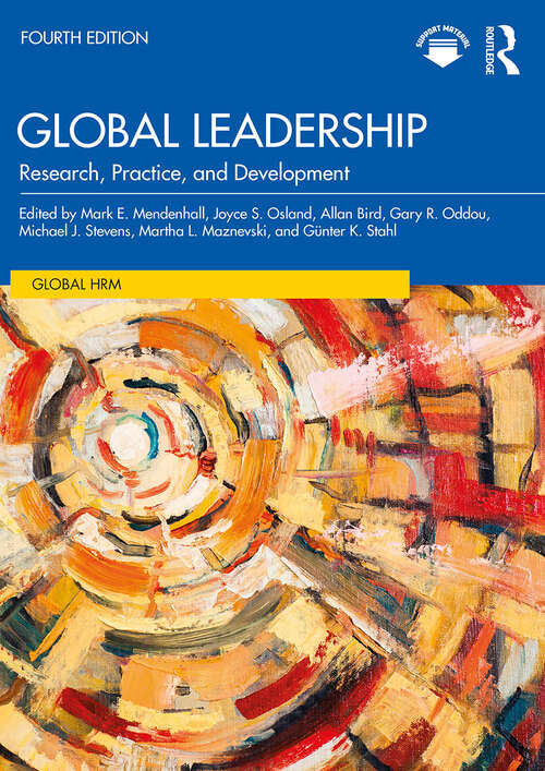 Book cover of Global Leadership: Research, Practice, and Development (4) (Global HRM)