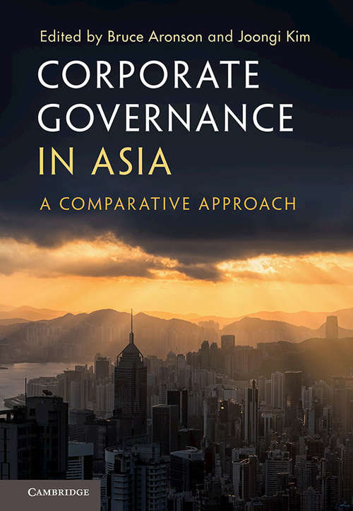 Book cover of Corporate Governance in Asia: A Comparative Approach