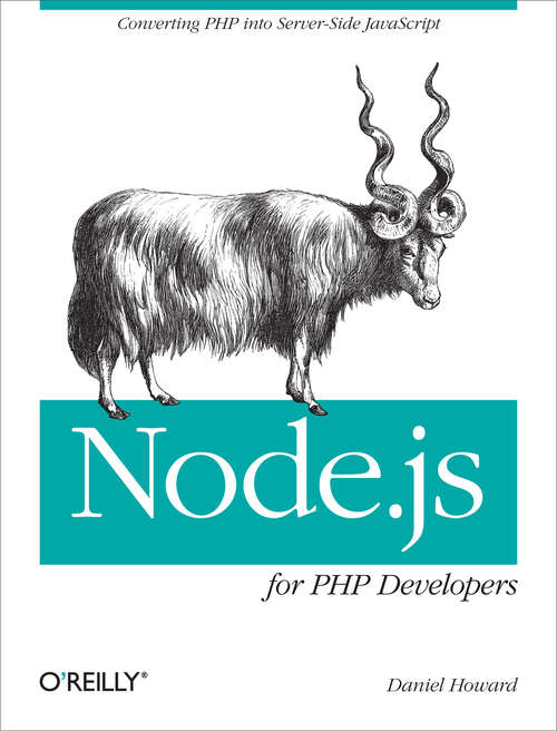 Book cover of Node.js for PHP Developers