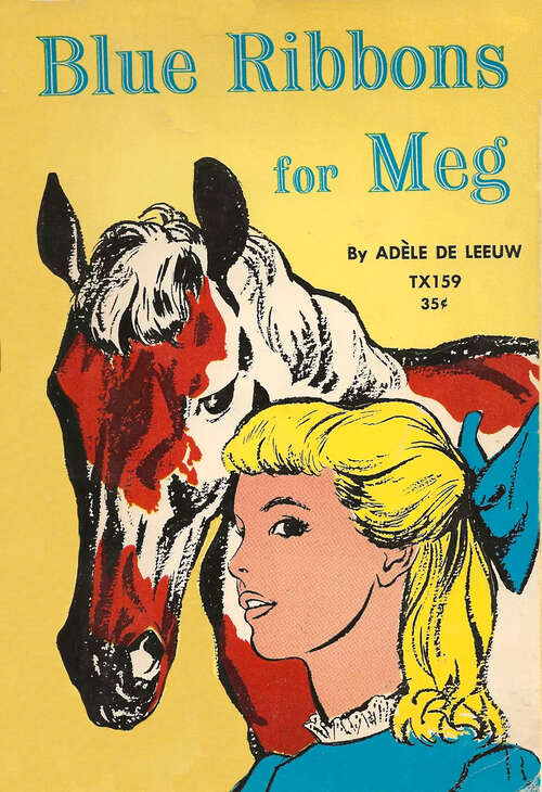 Book cover of Blue Ribbons for Meg