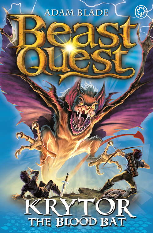 Book cover of Krytor the Blood Bat: Series 18 Book 1 (Beast Quest #95)