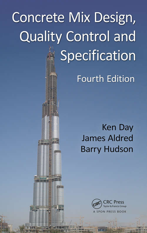 Cover image of Concrete Mix Design, Quality Control and Specification